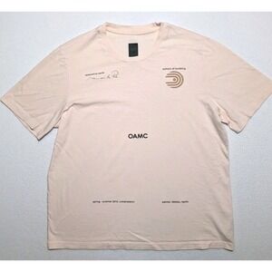 OAMC School of Building SS19 Bauhaus Graphic T-Shirt Size M Made in Greece